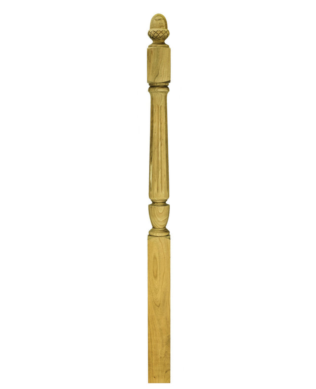 A3042F Fluted 56" Starting Newel Post