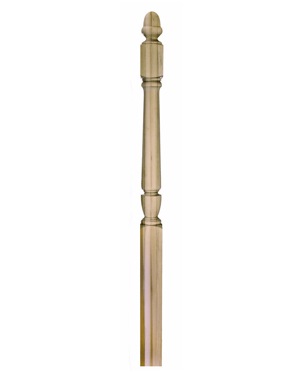 A3015T Twist 56" Pin Top Landing Newel Post