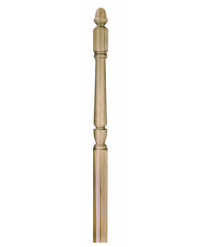 A3015T Twist 56" Pin Top Landing Newel Post