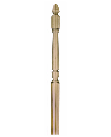 A3015T Twist 56" Pin Top Landing Newel Post