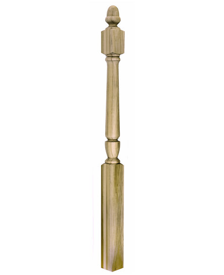 A3015T Twist 56" Pin Top Landing Newel Post (2)