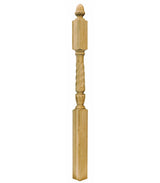 A3045T Twist 56" Acorn Top Starting Newel Post