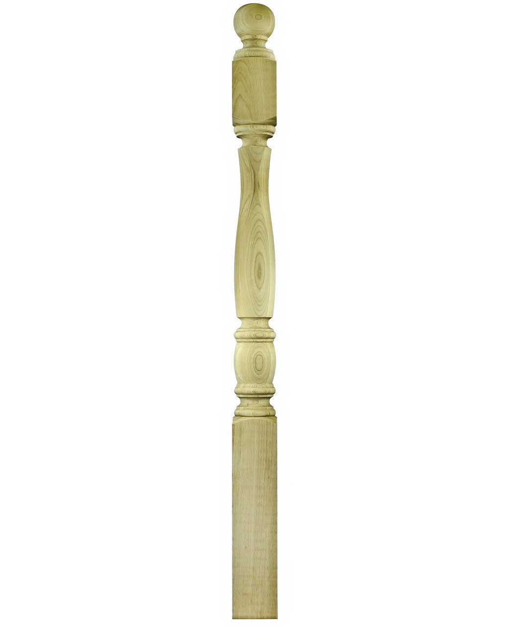 955-4BT-48 Ball Top Starting Bordeaux Newel Post