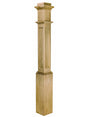 991FP Flat Panel Ranch Box Newel Post