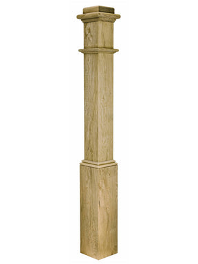 991 56" Plain Ranch Box Newel Post 3