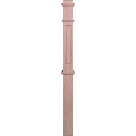 RP-4375 Primed with Special Species Trim Raised Panel Box Newel Post (2)