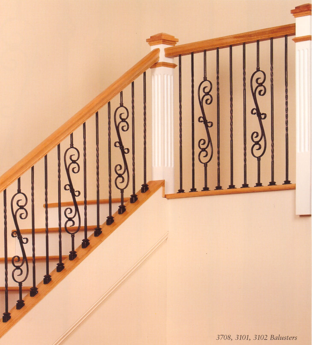 Knee Wall and Guardrail Hollow Crown Heritage Balusters